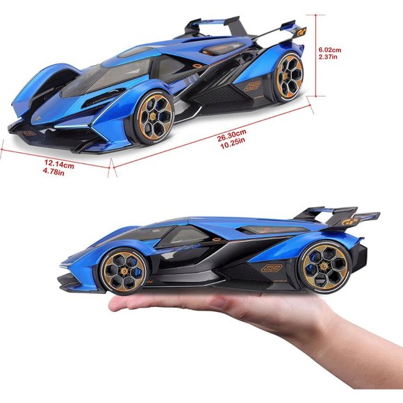 Lambo V12 Vision Gran 1:18 Special Edition Diecast Model Car by Maisto (New) - Picture 6 of 11